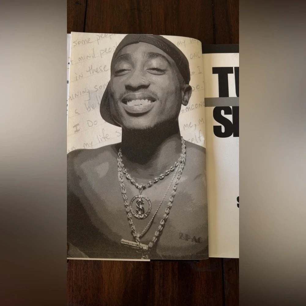 Tupac Shakur:‎ The Authorized Biography Staci Robinson Hardcover Book
